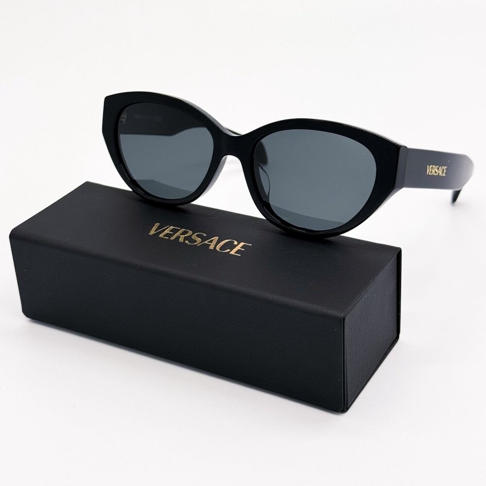 NEW VE4495D GB1/87 VERSACE BLACK WOMEN SUNGLASSES MOD 4495U